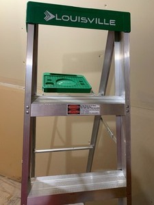 lot 271 image: Six Foot Aluminum Ladder
