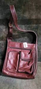 lot 121 image: Dark Brown Leather Relic Purse
