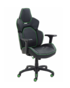 lot 87 image: DPS 3D Insight Gaming Chair with Adjustable Headrest, Black