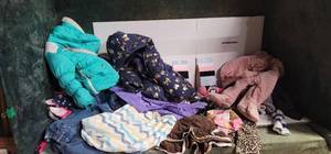 lot 76 image: Lot of Girls InfantToddler Clothes, Shoes & Coats
