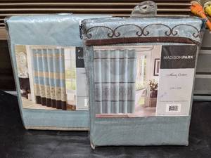 lot 183 image: 2 New Madison Park Shower Curtains