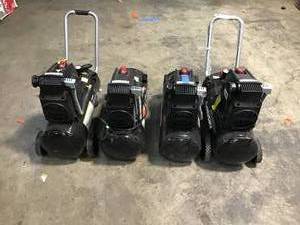 Lot of Husky 8 Gal air compressors used see pictures