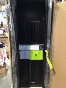 Husky Welded 54 in. W x 75 in. H x 19 in. D Steel Garage Cabinet Set in Black (3-Piece) not used