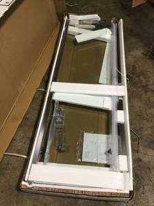 Delta 35-78 in. x 35-78 in. x 71-78 in. Semi-Frameless Neo-Angle Hinged Shower Enclosure in Chrome see pictures