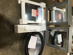 Pallet with assorted Med Cabinets and Mirrors see pictures