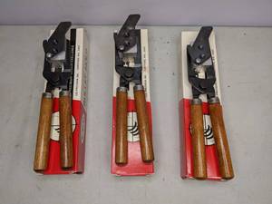 lot 216 image: Lot of Three Double Cavity Bullet Molds