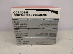 lot 225 image: Four Boxes of Shotshell Primers
