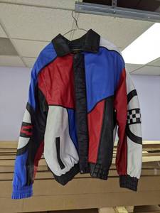 lot 31 image: Corvette Leather Racing Jacket