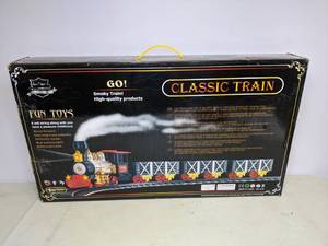 lot 55 image: Fun Toys Classic Electric Train Toy Battery Powered Model Train Set