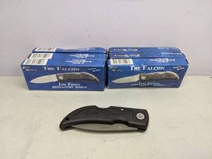 lot 186 image: Frost Cutlery The Falcon Folding Knives - Lot of Six