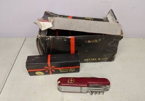 lot 191 image: Lot of Seven Multi-Purposes Knives in Boxes