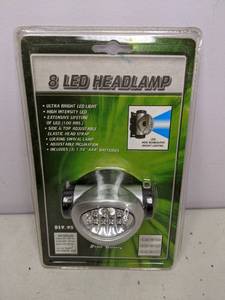 lot 348 image: Frost Cutlery 8 LED Headlamp