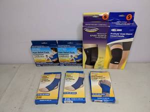lot 103 image: Lot of Compression Supports for Pain Relief