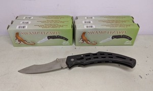 lot 132 image: Frost Cutlery Swamp Lizard Knives - Lot of Six