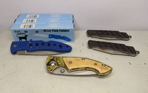 lot 133 image: Lot of Six Folding Knives