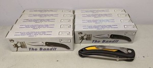 lot 141 image: Lot of 19 NIB The Bandit Pocket Knives