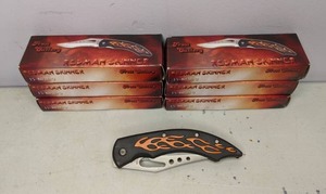 lot 146 image: Frost Cutlery Redman Skinner Folding Knives - Lot of Six