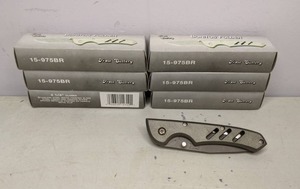 lot 147 image: Frost Cutlery Bonitos Folder Folding Knives - Lot of Six
