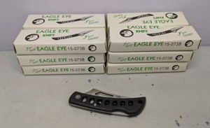 lot 149 image: Frost Cutlery Eagle Eye Folding Knives - Lot of Six