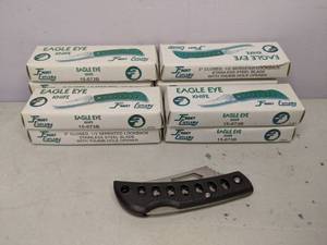 lot 153 image: Frost Cutlery Eagle Eye Folding Knives - Lot of 10
