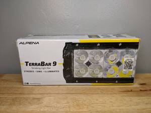 lot 45 image: Brand New Alpena TerraBar 9 Strobing LED Light Bar