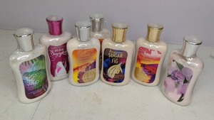 lot 325 image: Lot of Seven Bath & Body Works Lotions - New in Packaging