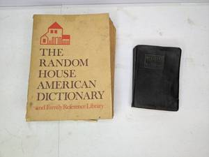lot 330 image: Two VintageAntique Dictionaries
