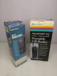 lot 337 image: CB Radio & Walkie Talkie