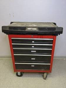 lot 235 image: Craftsman Rolling Tool Storage