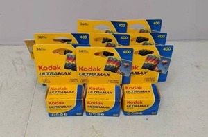 lot 339 image: Nine Rolls of Kodak Colormax 35mm Film