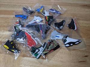 lot 282 image: 20 Brand New Jordan Sneaker Keychain Lot