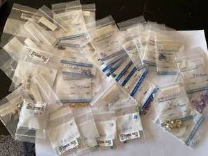 lot 290 image: Mega lot of Assorted Precious Gems and Jewelry materials