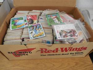 lot 3 image: Shoe Box full of Sports Cards