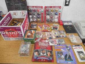 lot 6 image: Assorted Lot of Sports Cards & Collectibles.