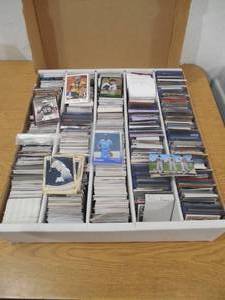 lot 25 image: 5 Row Box Of assorted Cards