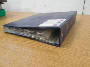 lot 42 image: 3 Ring Binder Full of Assorted Sports Cards