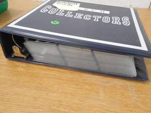 lot 46 image: 3 Ring Binder Full of Assorted Sports Cards