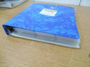 lot 53 image: 3 Ring Binder Full of Assorted Sports Cards