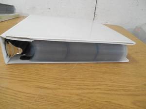 lot 54 image: 3 Ring Binder Full of Assorted Sports Cards