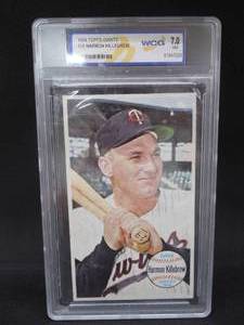 lot 65 image: 1964 Topps Giants #38 Harmon Killebrew Graded 7