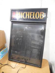 lot 102 image: Michelob Lighted Menu Beer Sign