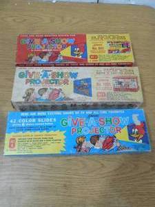 lot 110 image: Give  A Show Projector Slides Lot of 3 Boxes.