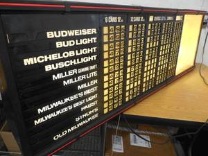 lot 142 image: Beer Price Liquor Store Lighted Sign
