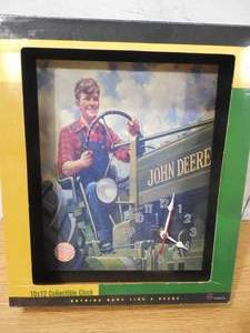 lot 156 image: John Deere Clock