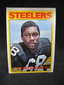 lot 179 image: 1972 Topps L.C Greenwood Rookie Card #101