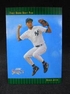 lot 182 image: 1993 Score Select Derek Jeter Rookie Card #360 LK