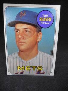 lot 196 image: 1969 Topps #480 Tom Seaver