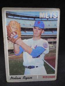 lot 199 image: 1970 Topps Nolan Ryan Card #712