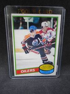 lot 239 image: 1980-81 Topps #250 Wayne Gretzky UER