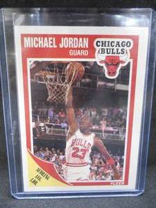 lot 245 image: 1989 Fleer Michael Jordan #21 The GOAT LK